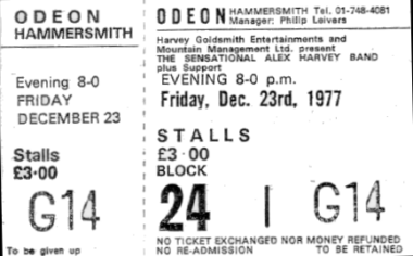 The gig that never was!